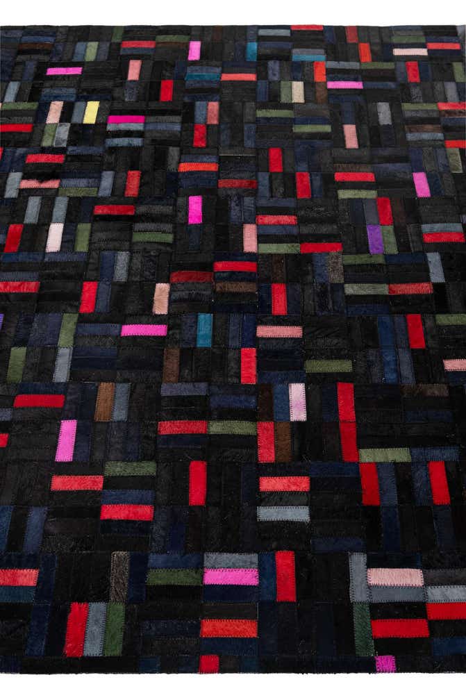 5' x 7' 11 Cowhide - Patchwork Rug