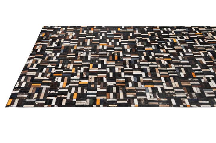 5' x 8' 1 Cowhide - Patchwork Rug