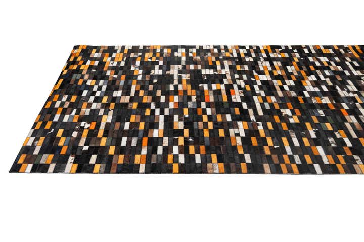 5' 3 x 7' 11 Cowhide - Patchwork Rug