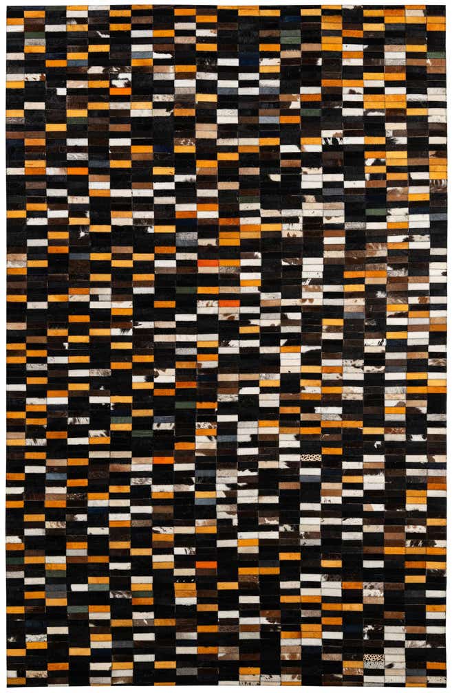 5' 3 x 7' 11 Cowhide - Patchwork Rug