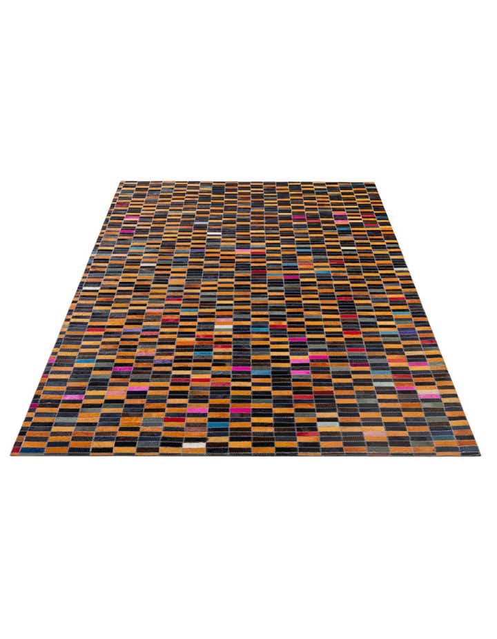 5' 1 x 7' 11 Cowhide - Patchwork Rug