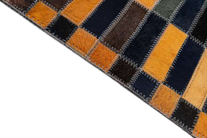 5' 1 x 7' 11 Cowhide - Patchwork Rug