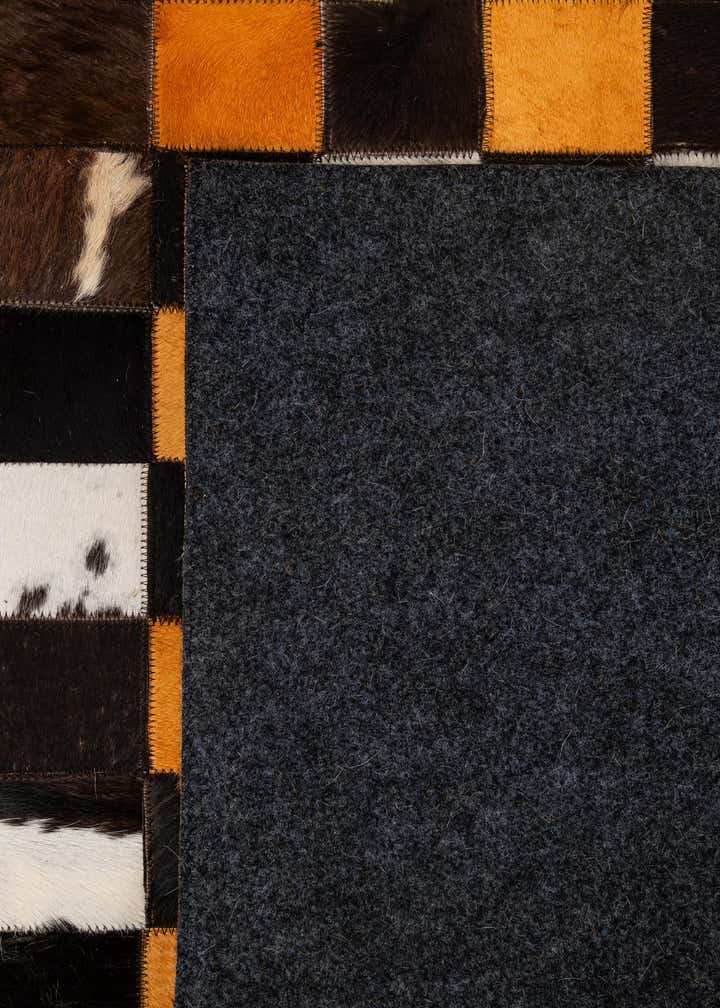 5' 2 x 8' Cowhide - Patchwork Rug