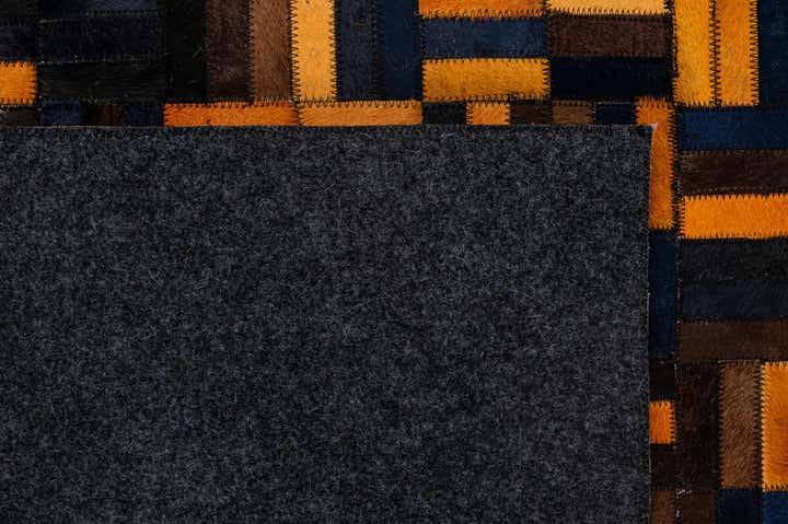 5' x 7' 11 Cowhide - Patchwork Rug