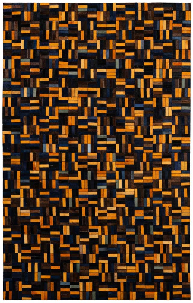 5' x 7' 11 Cowhide - Patchwork Rug