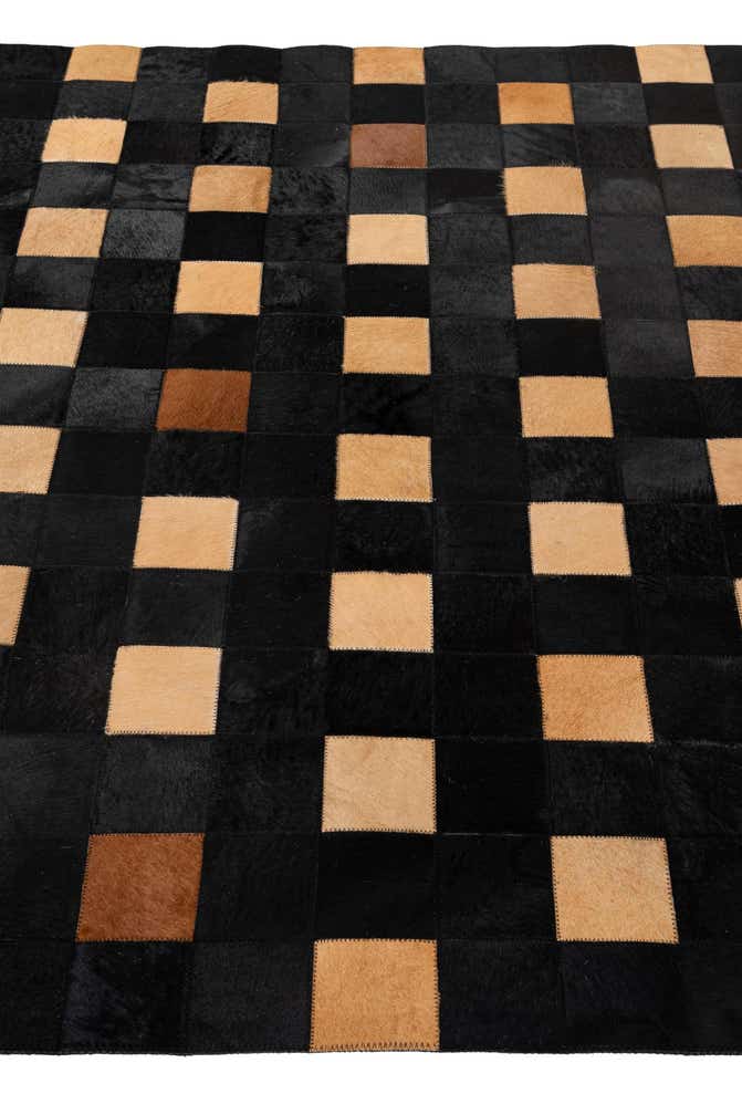 5' x 7' 10 Cowhide - Patchwork Rug