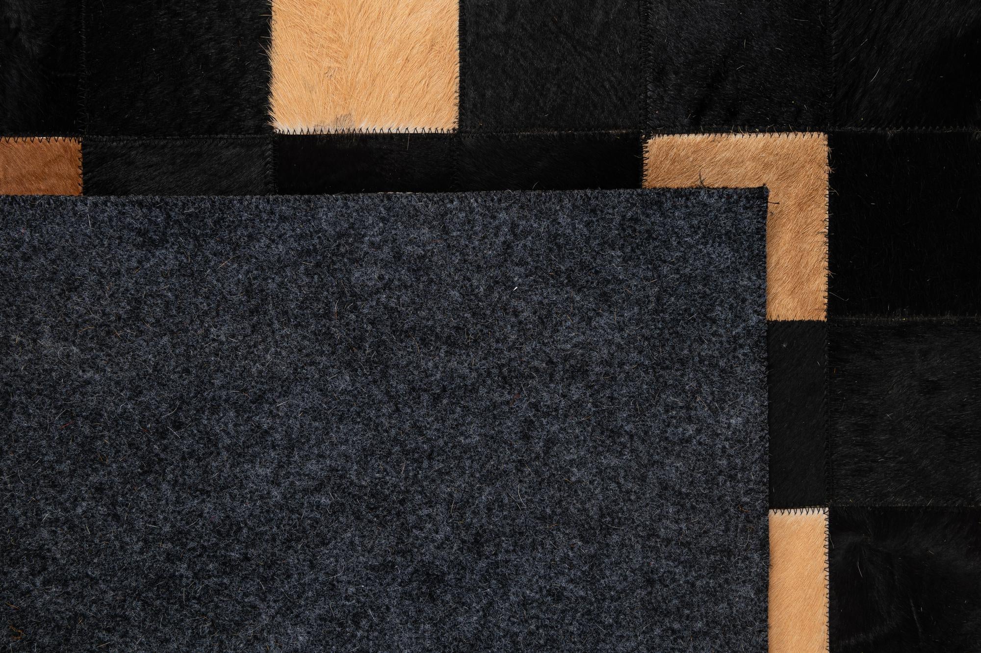 5' x 7' 10 Cowhide - Patchwork Rug