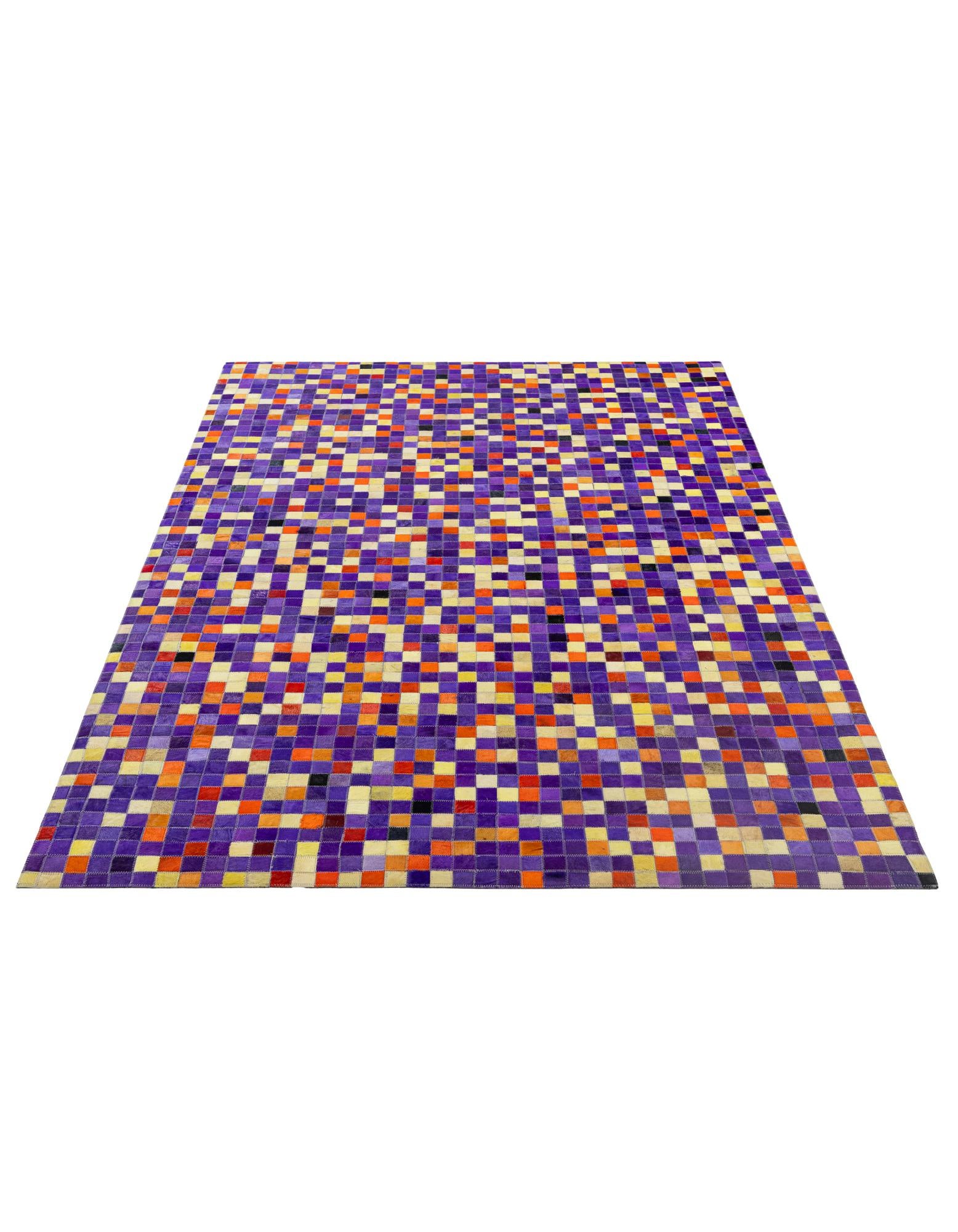 5' 2 x 7' 11 Cowhide - Patchwork Rug