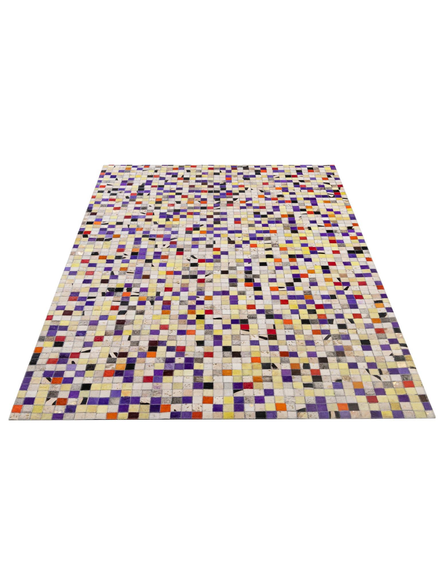 5' 1 x 7' 11 Cowhide - Patchwork Rug
