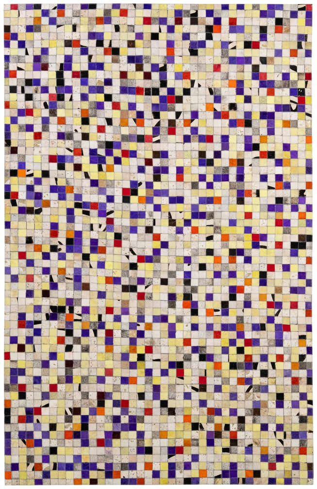 5' 1 x 7' 11 Cowhide - Patchwork Rug