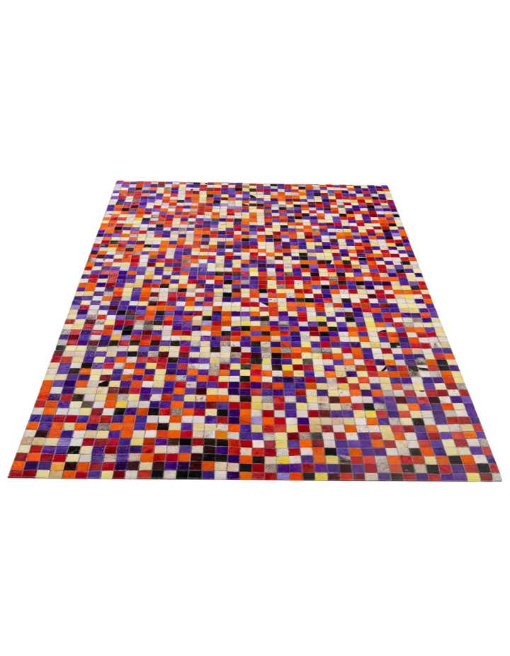 5' 1 x 7' 11 Cowhide - Patchwork Rug