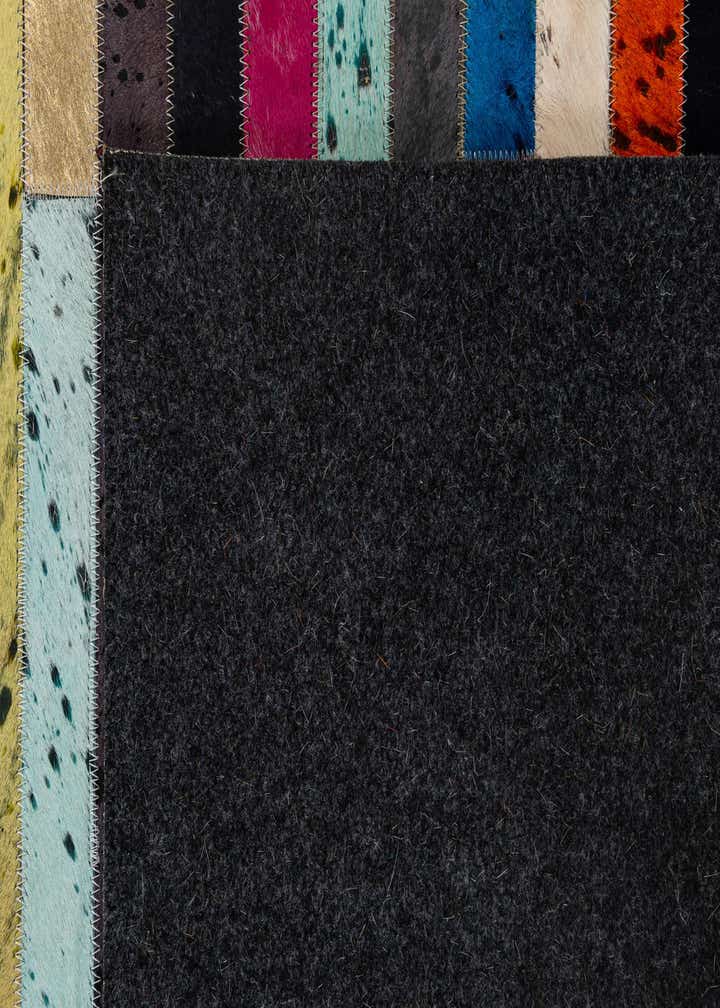 5' 1 x 8' 1 Cowhide - Patchwork Rug
