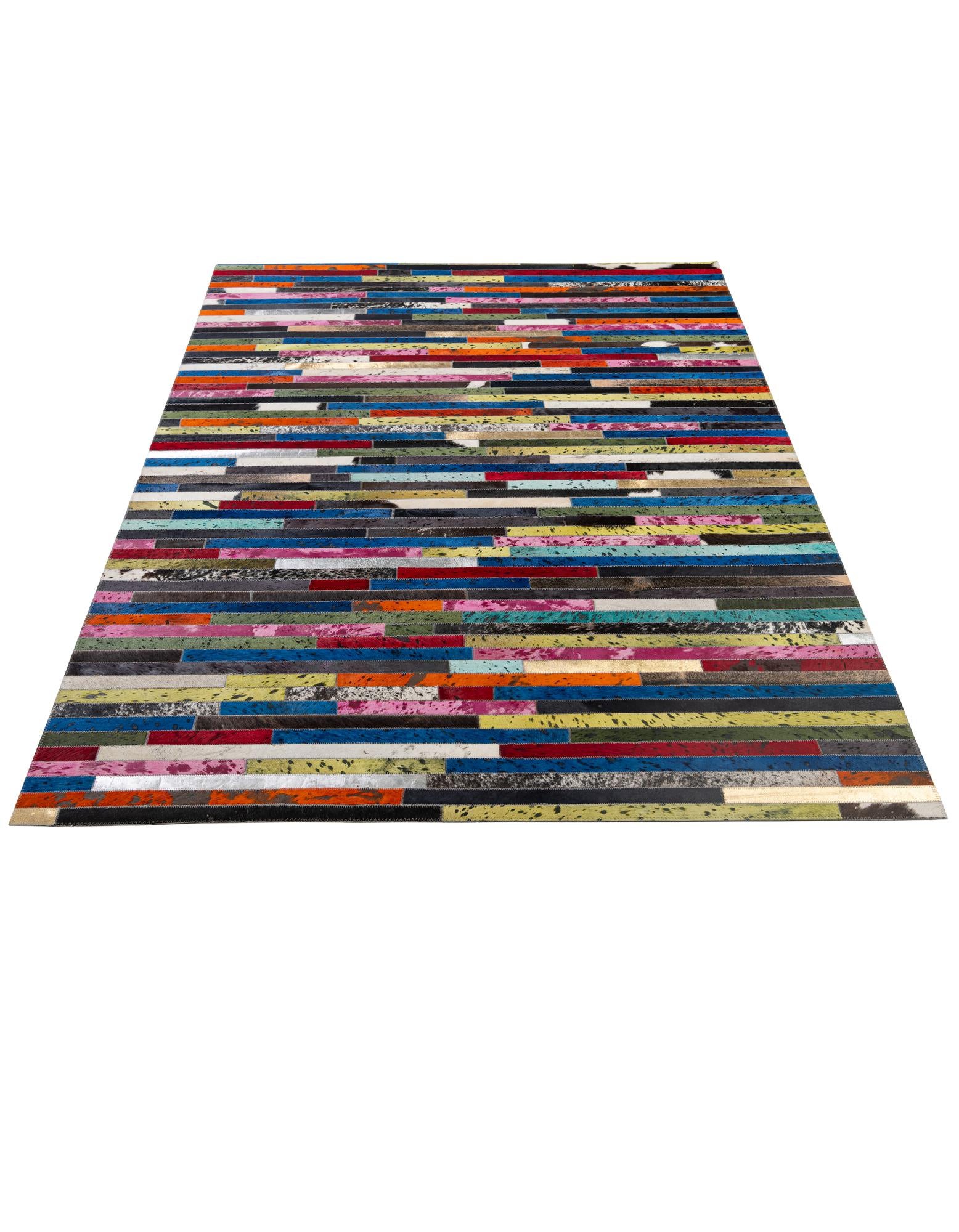 5' 1 x 7' 11 Cowhide - Patchwork Rug