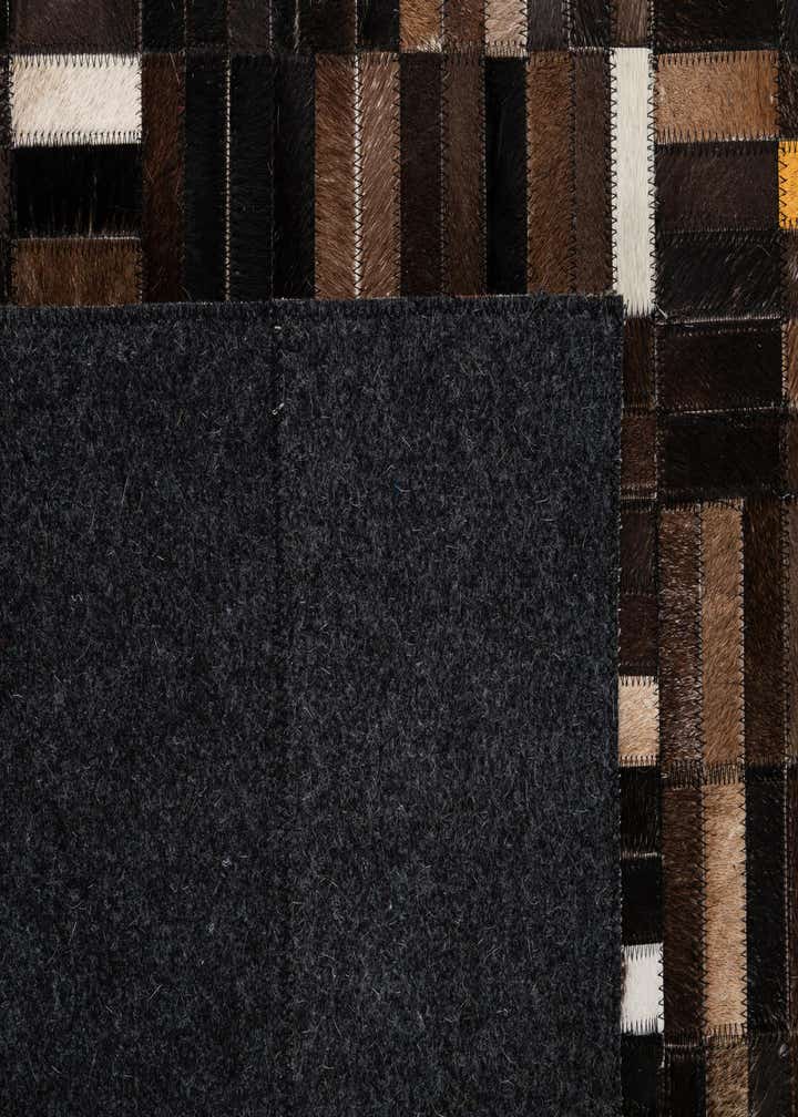 5' 1 x 8' 1 Cowhide - Patchwork Rug