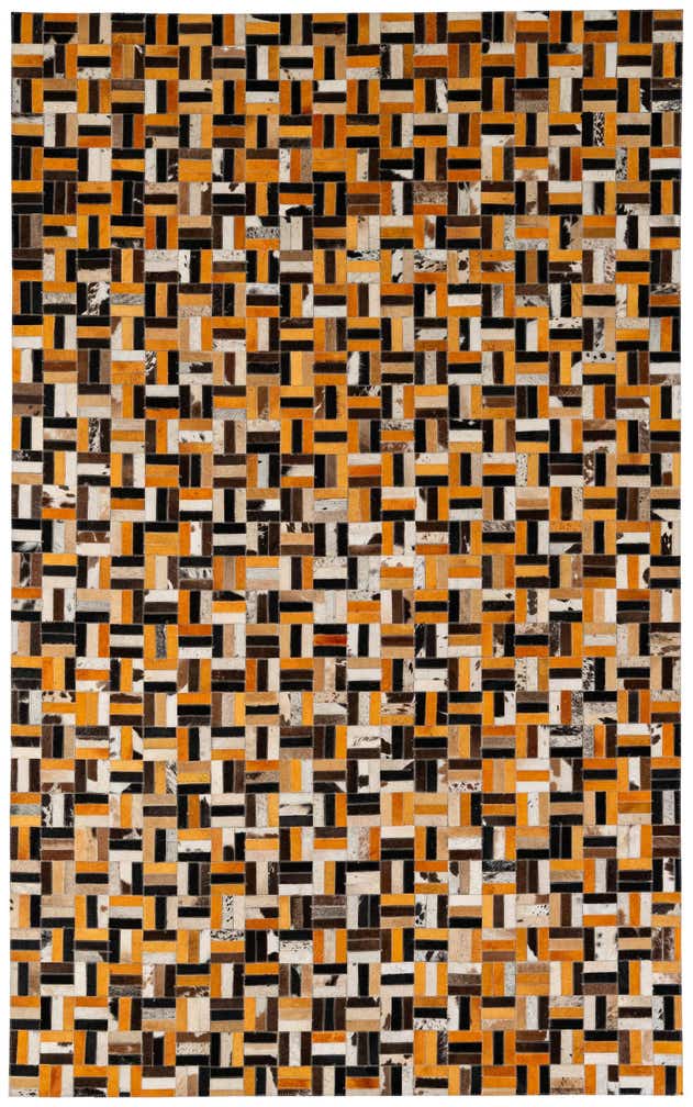 5' x 7' 11 Cowhide - Patchwork Rug