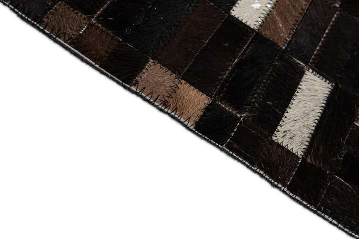 5' 1 x 8' 1 Cowhide - Patchwork Rug