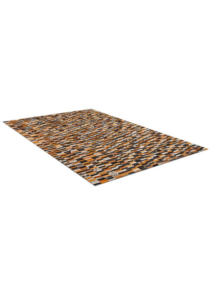 4' 11 x 7' 9 Cowhide - Patchwork Rug