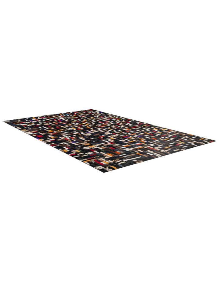 5' 1 x 8' 1 Cowhide - Patchwork Rug