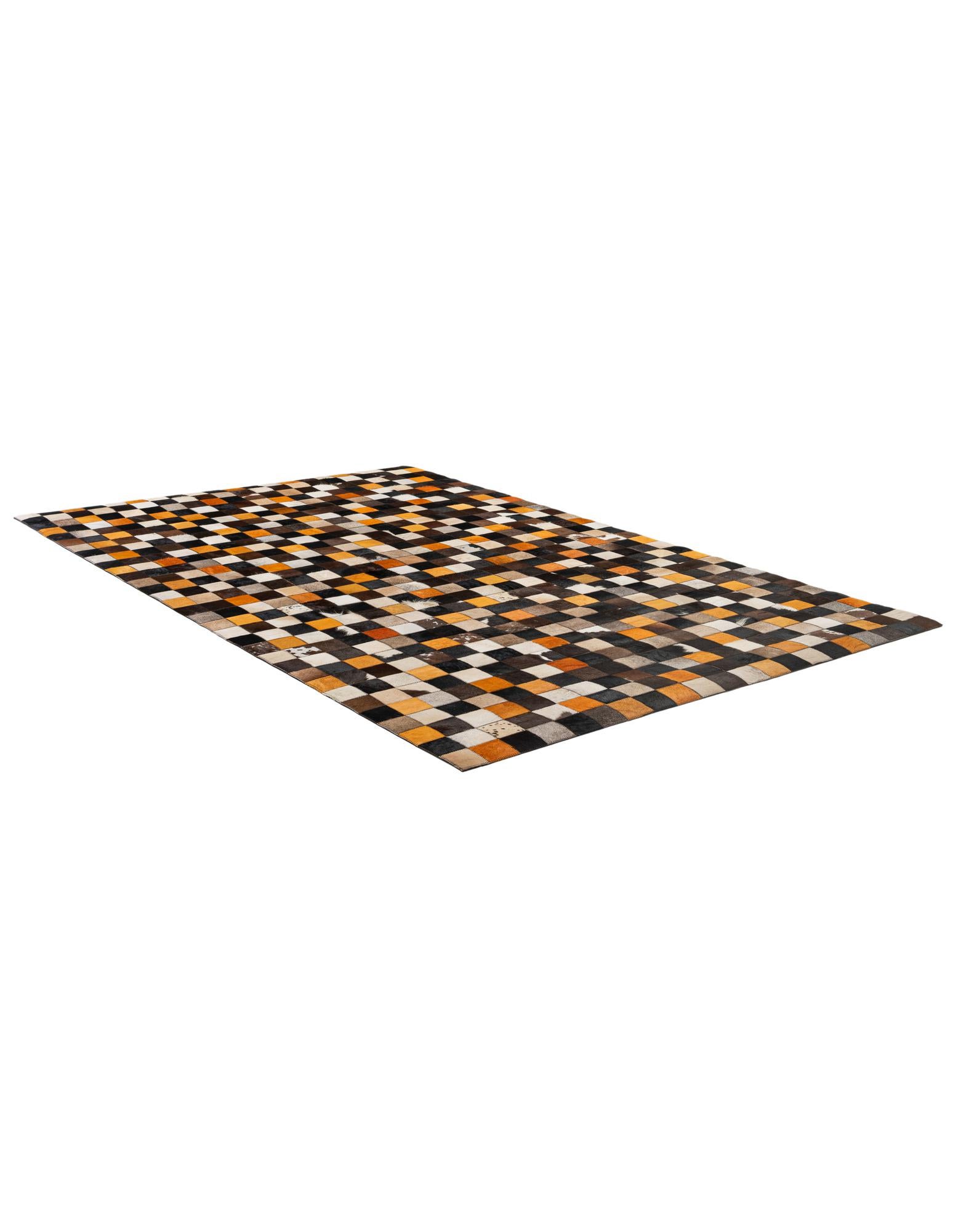 5' 1 x 8' Cowhide - Patchwork Rug