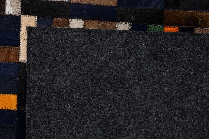 5' 2 x 8' Cowhide - Patchwork Rug