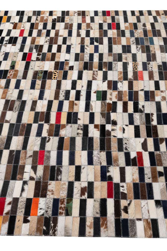 5' x 8' Cowhide - Patchwork Rug