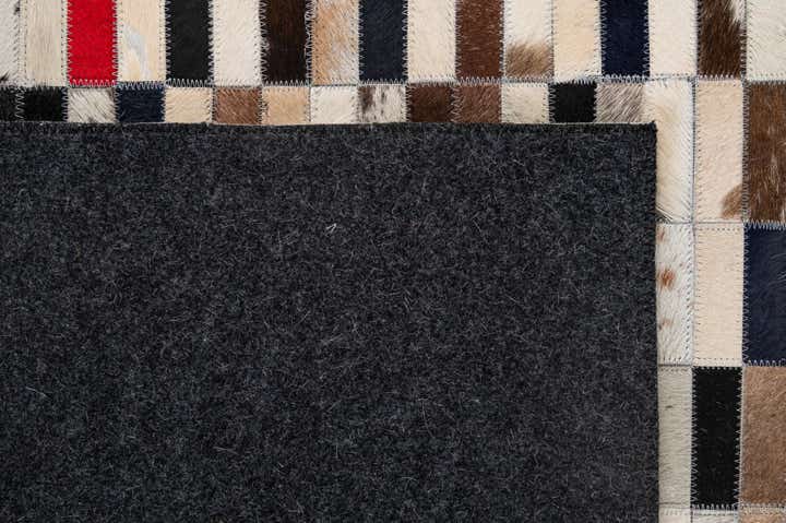 5' x 8' Cowhide - Patchwork Rug