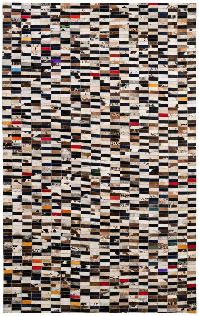 5' x 8' Cowhide - Patchwork Rug