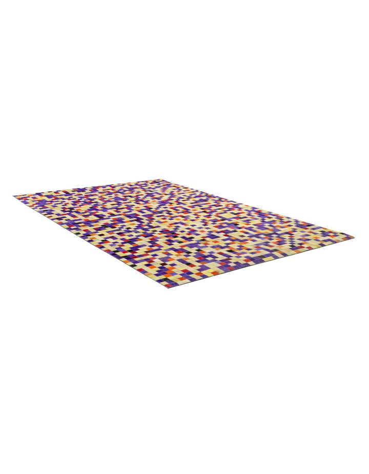 5' 1 x 7' 11 Cowhide - Patchwork Rug