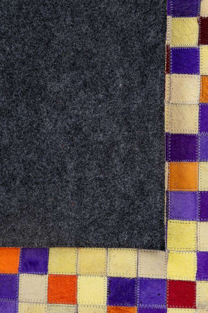 5' 1 x 7' 11 Cowhide - Patchwork Rug