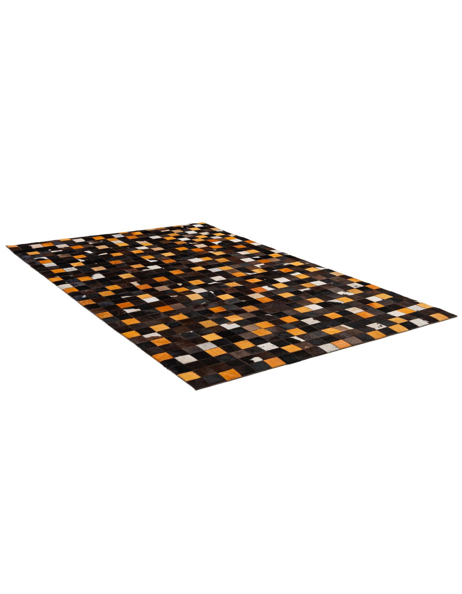 5' 2 x 8' Cowhide - Patchwork Rug