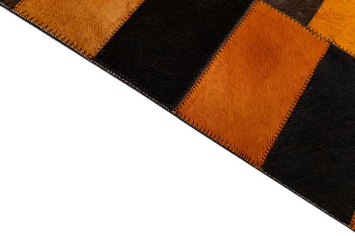 5' 1 x 7' 11 Cowhide - Patchwork Rug