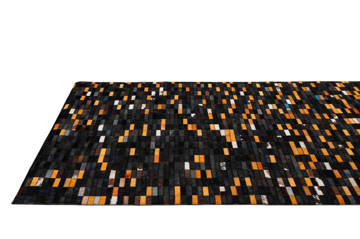 5' 2 x 7' 11 Cowhide - Patchwork Rug
