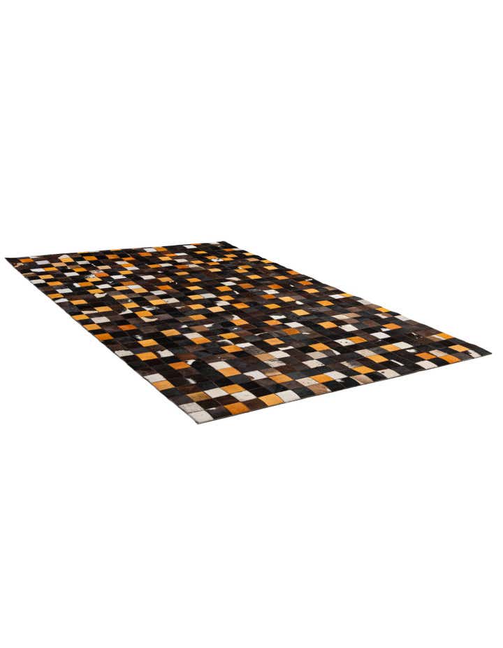 5' 2 x 8' Cowhide - Patchwork Rug
