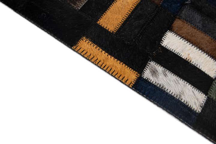 5' x 7' 11 Cowhide - Patchwork Rug