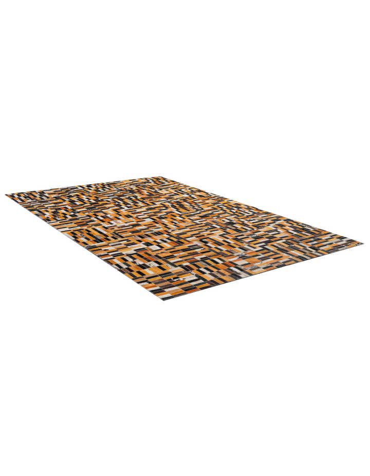4' 11 x 7' 11 Cowhide - Patchwork Rug
