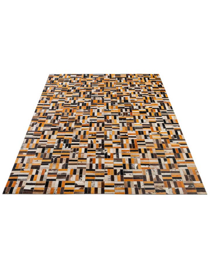 5' x 7' 11 Cowhide - Patchwork Rug
