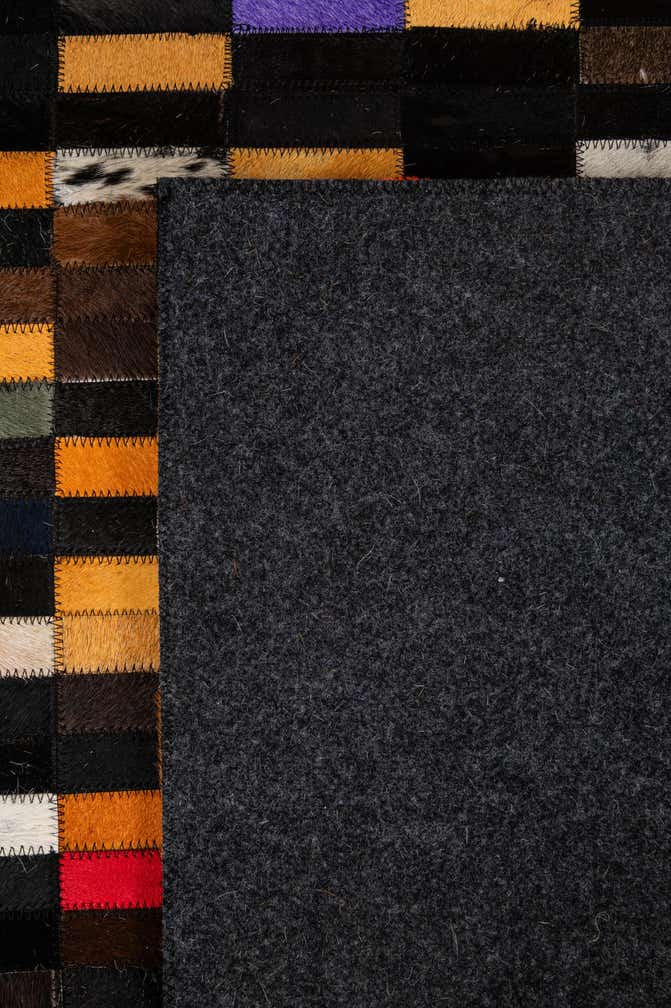 5' 2 x 8' Cowhide - Patchwork Rug