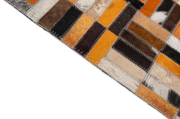 5' x 7' 11 Cowhide - Patchwork Rug