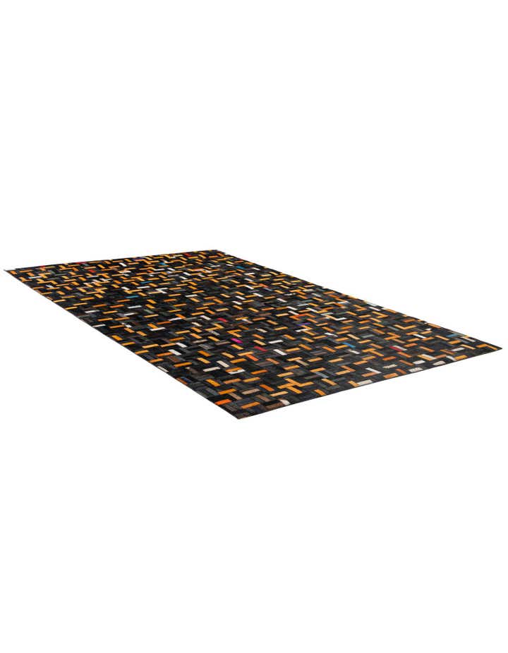 5' 1 x 8' 1 Cowhide - Patchwork Rug