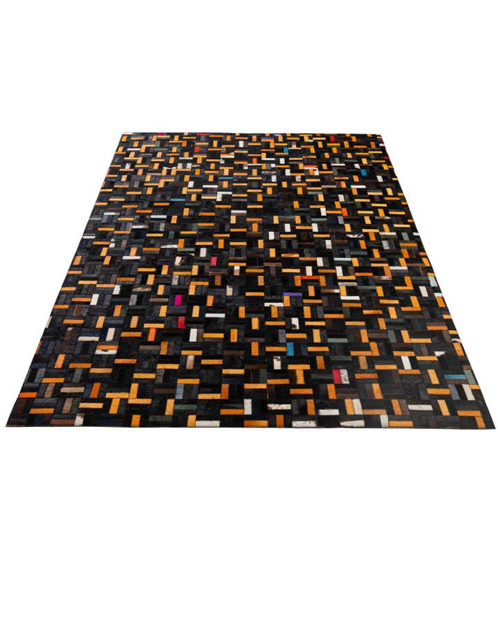 5' 1 x 8' 1 Cowhide - Patchwork Rug