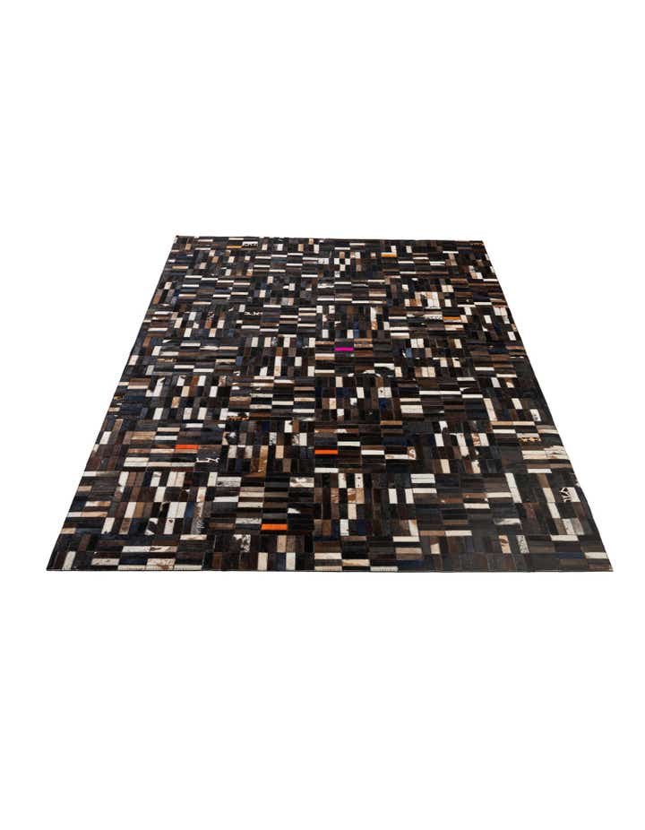5' 1 x 8' Cowhide - Patchwork Rug