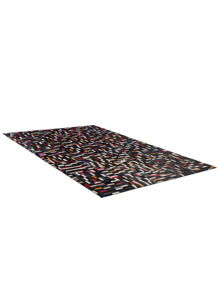 5' 1 x 8' 1 Cowhide - Patchwork Rug