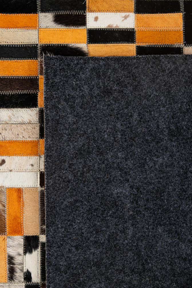 5' x 7' 11 Cowhide - Patchwork Rug