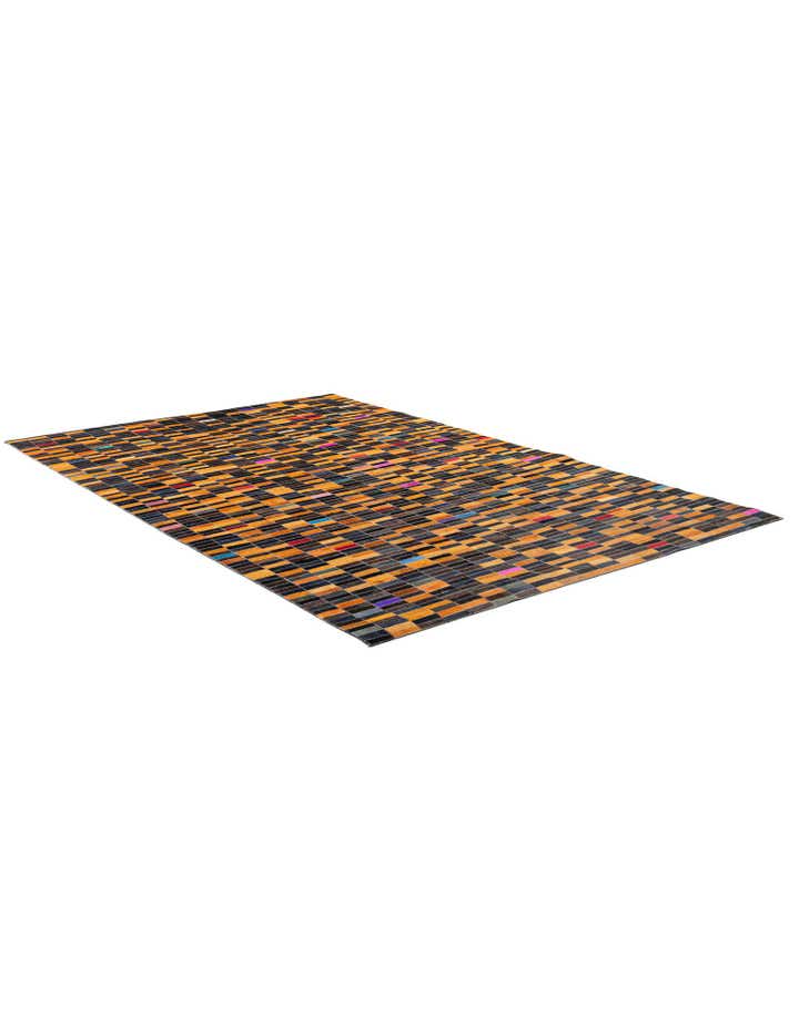 5' 1 x 8' Cowhide - Patchwork Rug