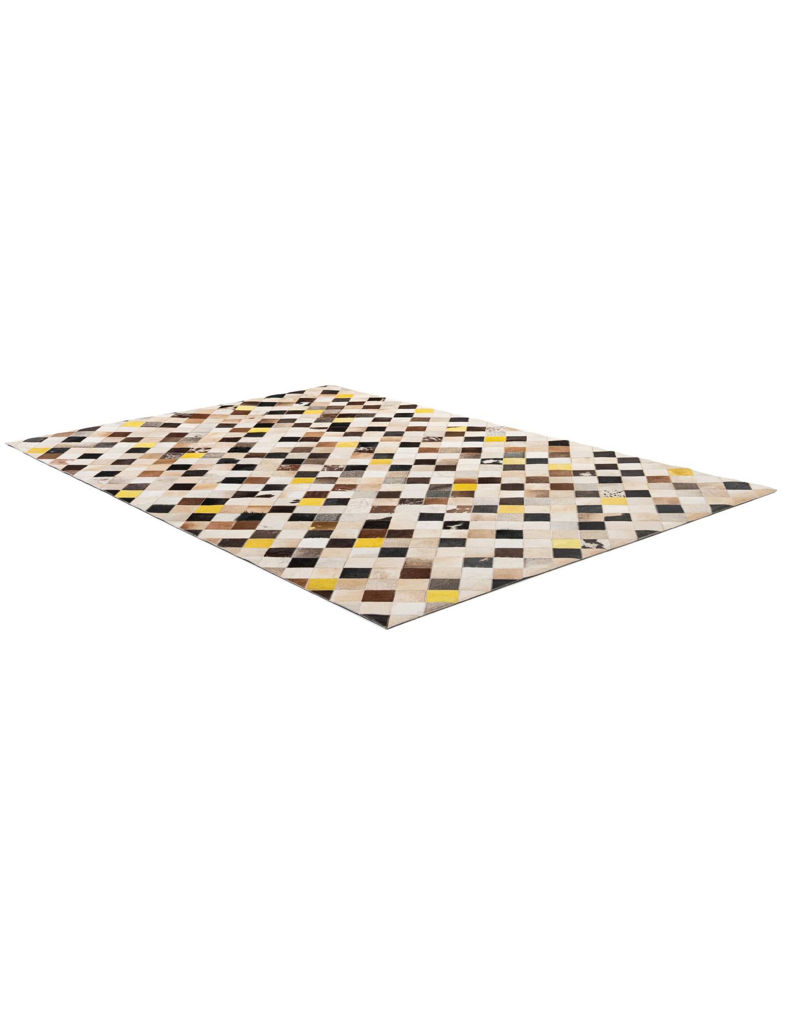 5' 1 x 7' 10 Cowhide - Patchwork Rug