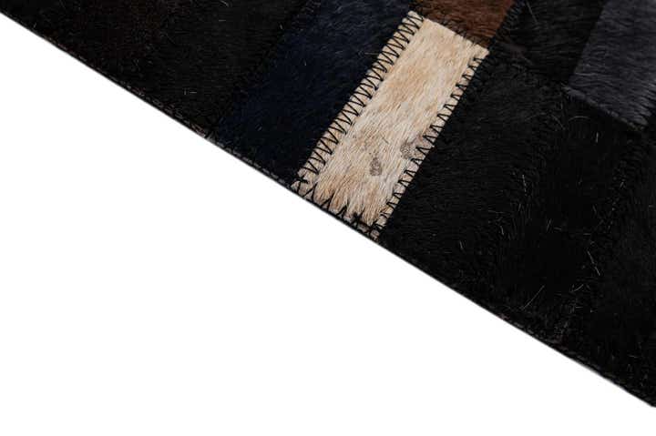 5' 2 x 7' 11 Cowhide - Patchwork Rug