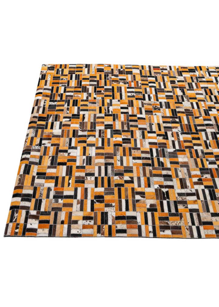 4' 11 x 7' 11 Cowhide - Patchwork Rug