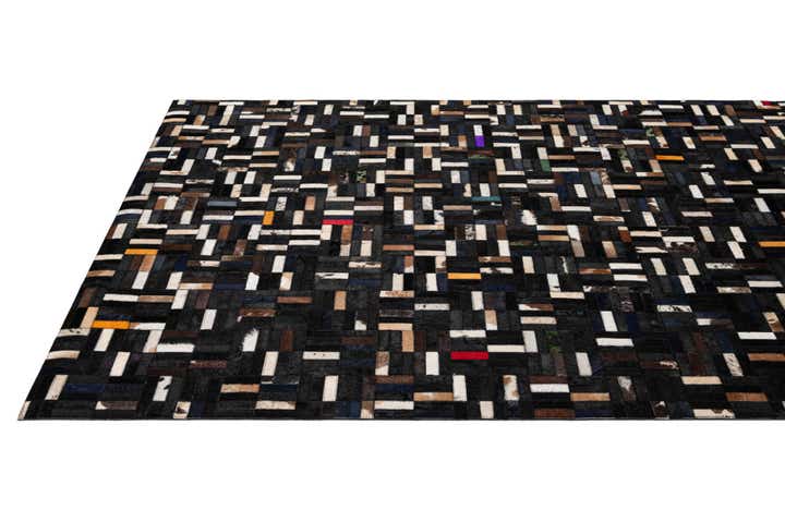 5' x 8' Cowhide - Patchwork Rug