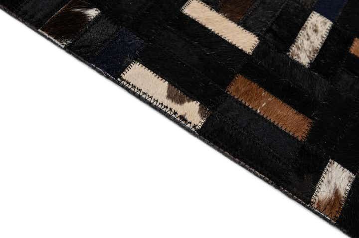 5' x 8' Cowhide - Patchwork Rug