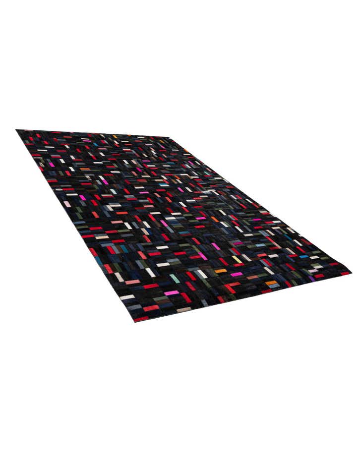 5' 1 x 7' 11 Cowhide - Patchwork Rug